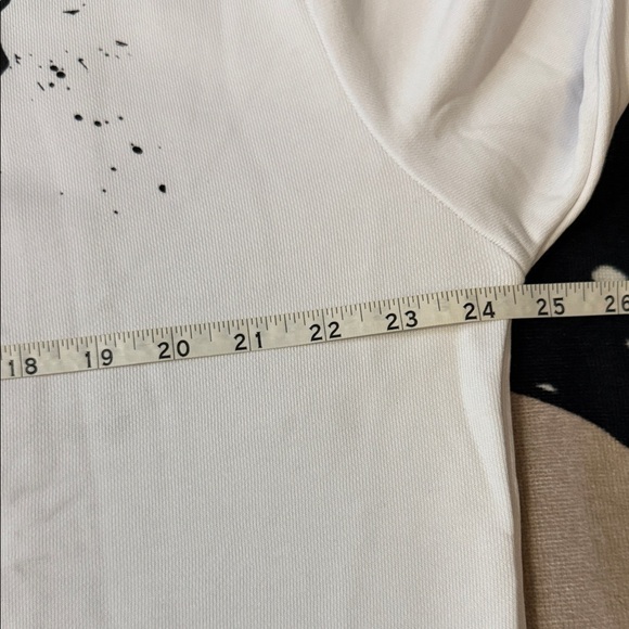 LP - SWEATSHIRT ONLY BELONG RHINESTONE WHITE ( RUNS SMALL ) Fits Large - Picture 9 of 15